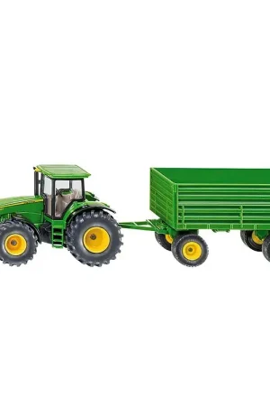 Dagaanbieding Siku Trekker m. Aanhangwagen - John Deere 8430 - 1:50 - Groen