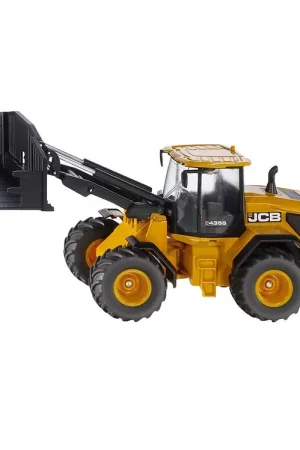 Beperkte Voorraad Siku Wiellader - JCB 435S Agri - 1:32 - Oranje