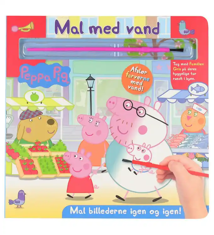 Direct Beschikbaar Alvilda Kleurboek - Schilderen met water - Peppa Pig