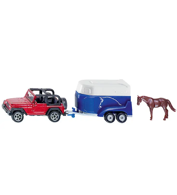Siku Auto - Jeep m. Paardentrailer Laatste Kans