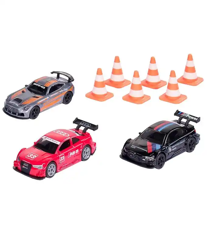 Weekendaanbieding Siku Cadeauset - 9 Onderdelen - 8 cm - Raceauto's
