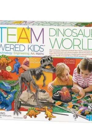 4M Dino Set - STEAM Aangedreven Kids - Dinosaur Wereld Lage Prijs