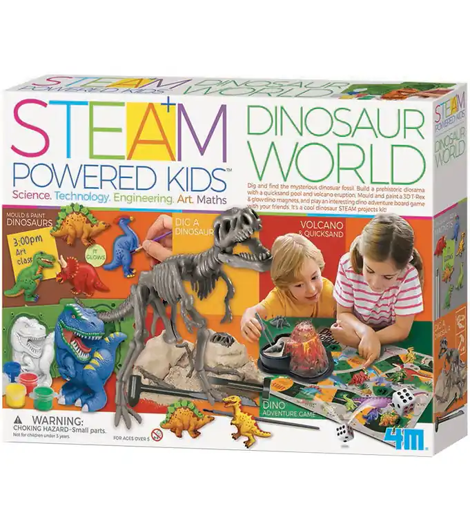 4M Dino Set - STEAM Aangedreven Kids - Dinosaur Wereld Lage Prijs