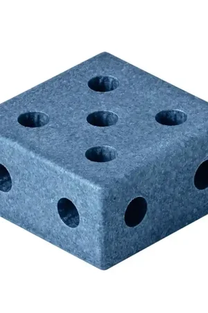 Koop Vandaag MODU Blok Vierkant - 20x20x10 cm - Deep Blue