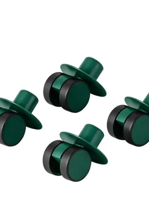 MODU 4x Swirly Wheels - 4-pack - Bos Green Goedkoop
