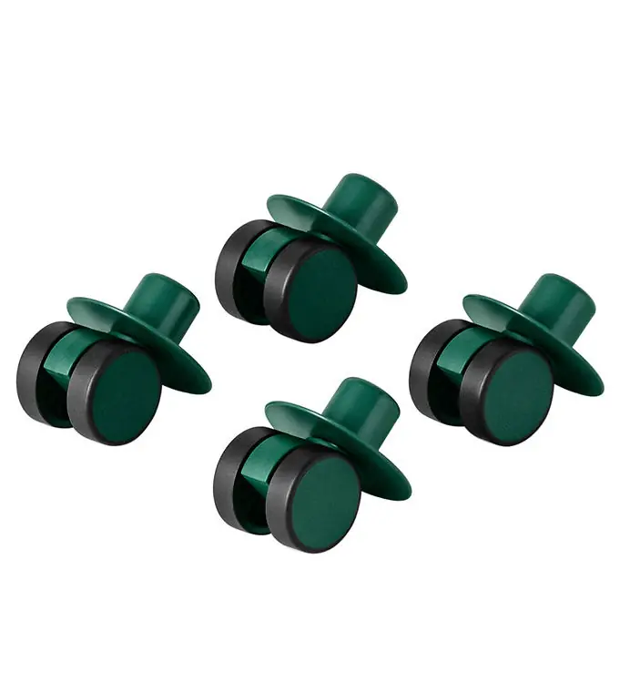 MODU 4x Swirly Wheels - 4-pack - Bos Green Goedkoop