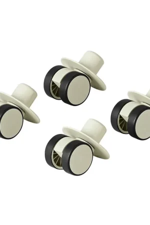 MODU 4x Swirly Wheels - 4-pack - Dusty Green Populair
