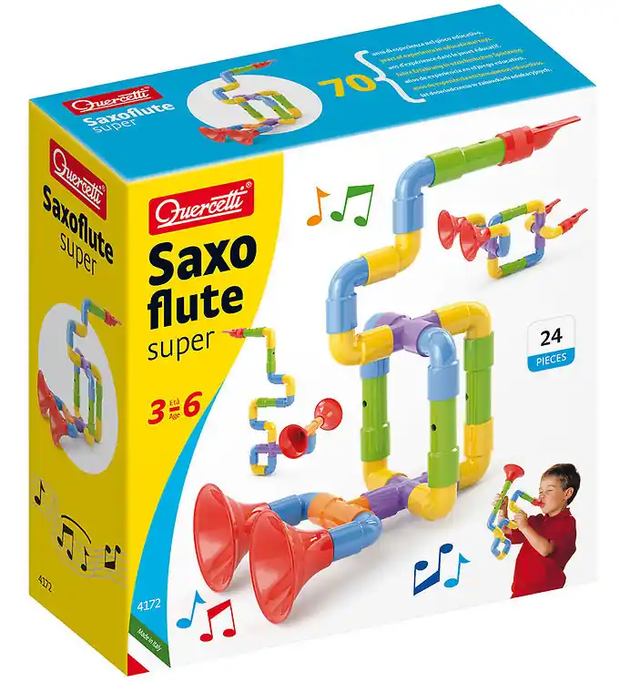 Koop Online Quercetti Saxofoon - Zelf bouwen - 24 Onderdelen - 04172