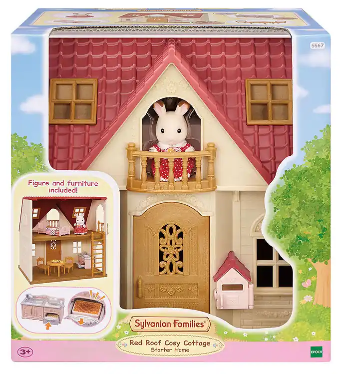 Sylvanian Families - Red Roof Cosy Cottage Starter Home - 5567 Laatste Kans