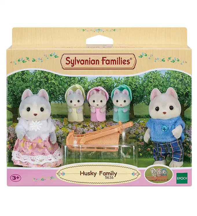 Sylvanian Families - Husky Family - 5636 Flitsaanbieding