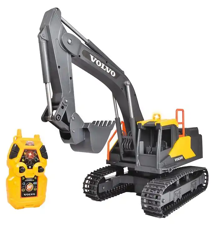 Direct Verzonden Dickie Toys Afstandsbediening Werkwagen - RC Mijngraafmachine -