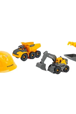 Voordeelprijs Dickie Toys Werkwagens-Set - Construction Team - Licht/Geluid