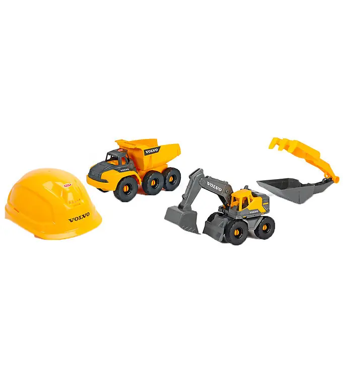 Voordeelprijs Dickie Toys Werkwagens-Set - Construction Team - Licht/Geluid