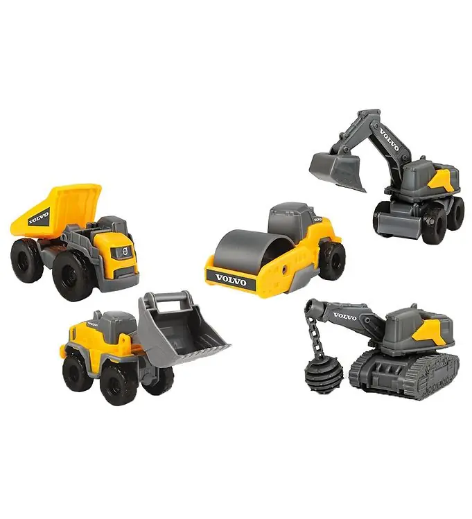 Dickie Toys Werkvoertuigen - Volvo Micro Werknemers Bestel Nu