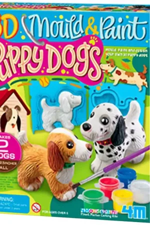 4M Gieten & Schilderen - 3D Puppyhonden Rechtstreeks Van De Fabrikant