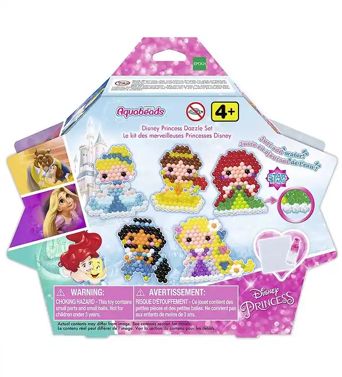 Beperkte Voorraad Aquabeads Kralenset - 600+ st. - Disney Princess Dazzle Set