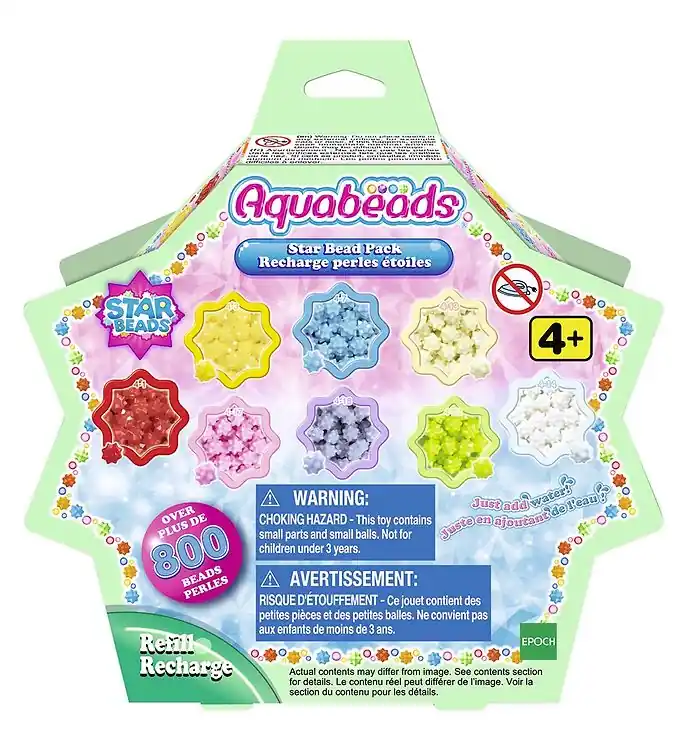 Aquabeads Kralen - 800+ st. - Star kralenpakket - Multicolour Korting
