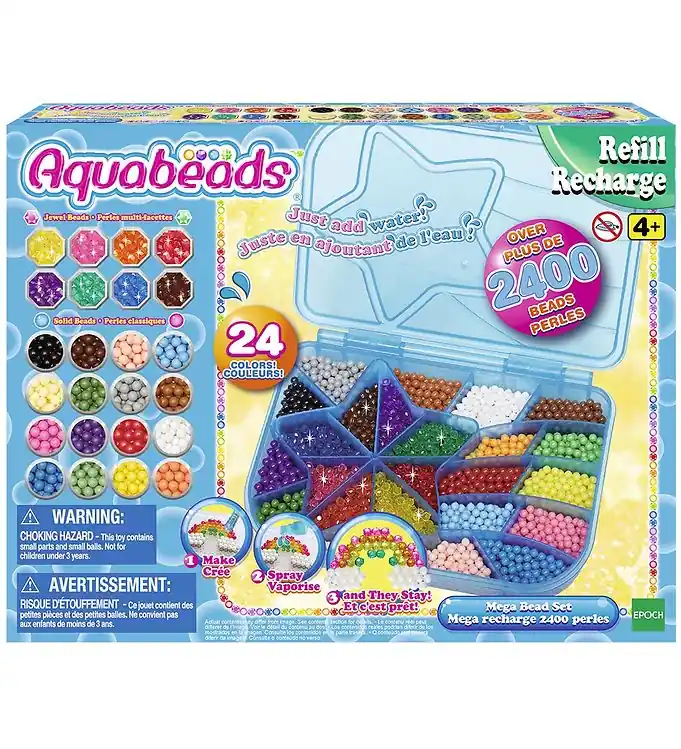 Superprijs Aquabeads Kralen - 2400+ st. - MEGA Kralenset - Multicolour