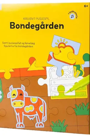 Crateit Puzzel - Hout - De boerderij - 36 Bakstenen - Audioverha Koop Online
