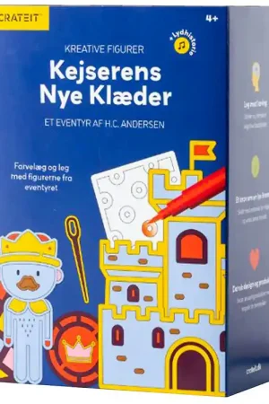 Veilige Betaling Crateit Creatieve Speelset - De nieuwe kleren van de keizer - Ho