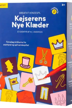 Crateit Memory Spel - Hout - De nieuwe kleren van de keizer - 40 Tijdelijk Beschikbaar