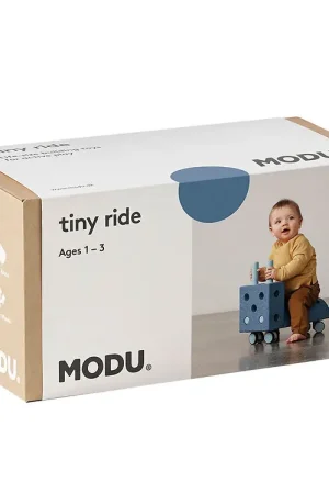 MODU Loopwagen - Tiny Ride - 10 Onderdelen - 40x20x36 cm - Deep Gecertificeerd