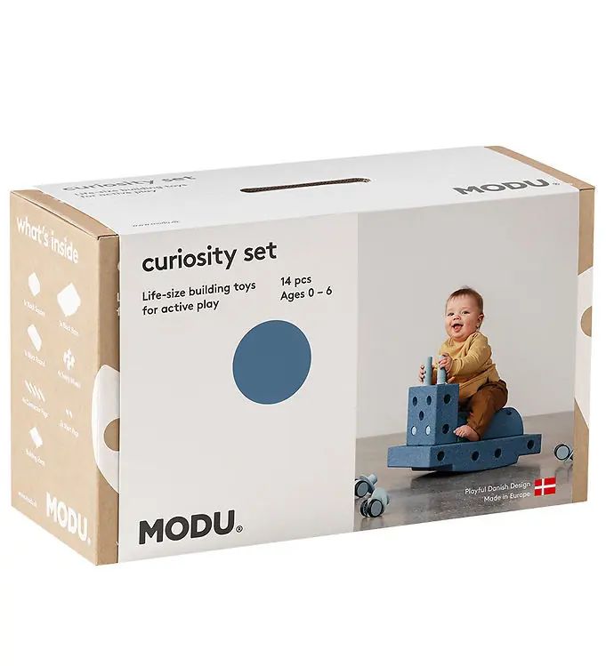 MODU Nieuwsgierigheid Set - 14 Onderdelen - 50x30x20 cm - Deep B Bestel Nu