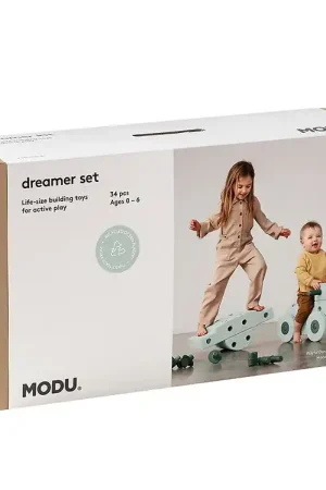 Nieuw MODU Dromer Set - 34 Onderdelen - 70x40x20 cm - Ocean Mint/Bos G