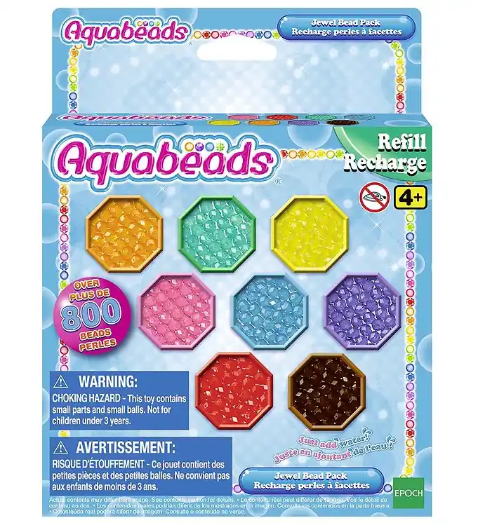 Alleen Vandaag Aquabeads Kralen - 800+ st. - Juweelparelspakket - Multicolour