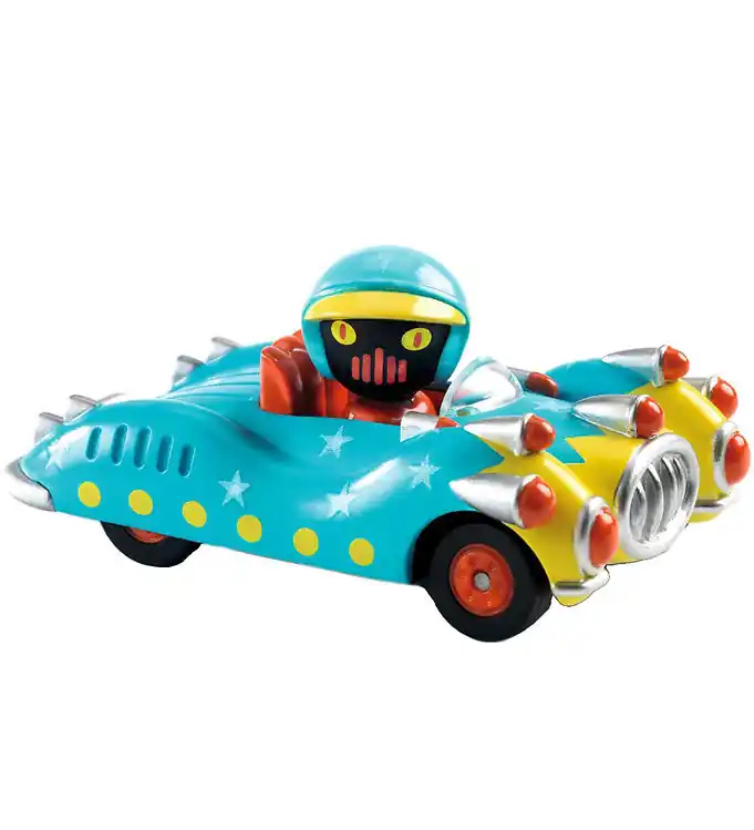 Alleen Vandaag Djeco Auto - gekke motoren - Blue Gun