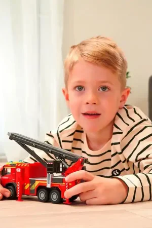 Beste Prijs Majorette Speelgoed - Volvo Brandweerwagen m. Licht/Geluid