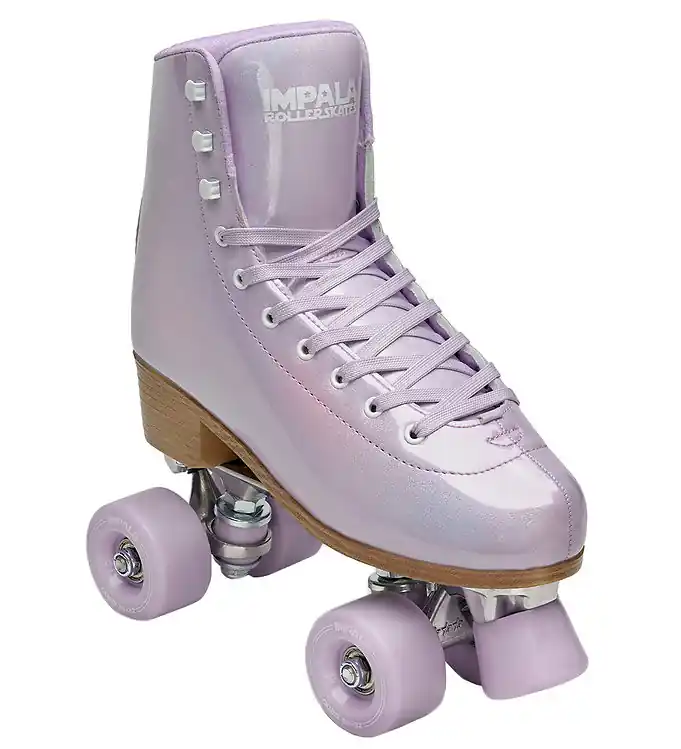Shop Nu Impala Rolschaatsen - Quad Skate - Lilac Glitter