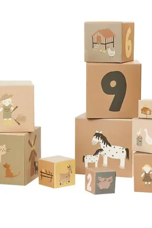 Snelle Levering Smallstuff Stapeldozen - 10 stk - Farm Eend Poppen