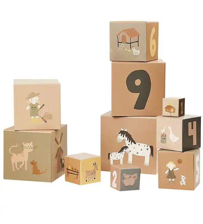 Snelle Levering Smallstuff Stapeldozen - 10 stk - Farm Eend Poppen