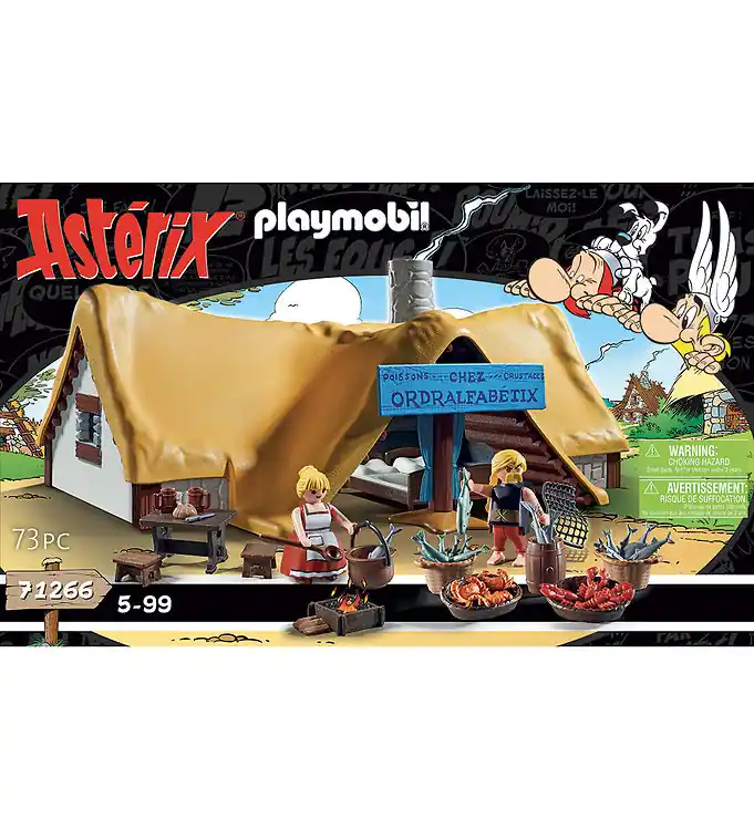 Weekendaanbieding Playmobil Asterix - Hørmetix' hut - 71266 - 73 Onderdelen