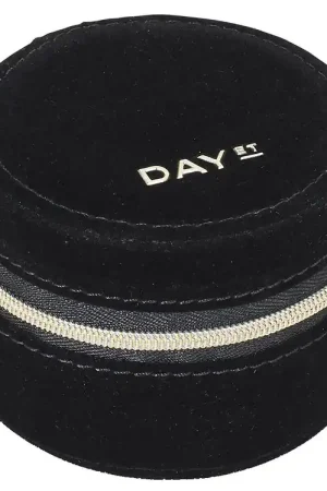 DAY ET Sieradendoos - Sieradenrits Small - Corduroy - Zwart Laatste Kans