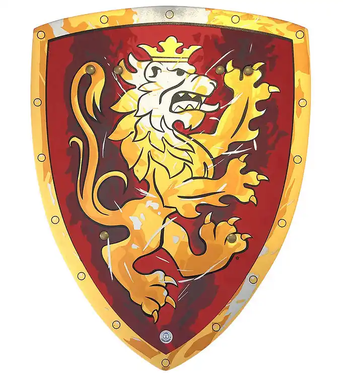 Liontouch Kostuum - Nobel ridderschild - Rood Uitverkoop