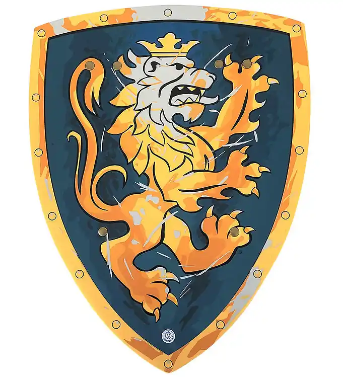 Op = Op Liontouch Kostuum - Nobel ridderschild - Blauw