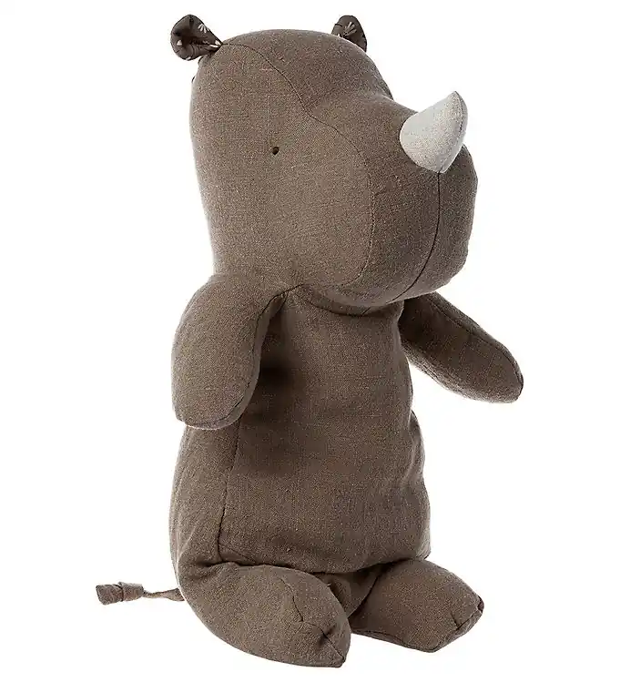 Veilige Betaling Maileg Knuffel - Safari Friends - Neushoorn - Medium+ - 34 cm -