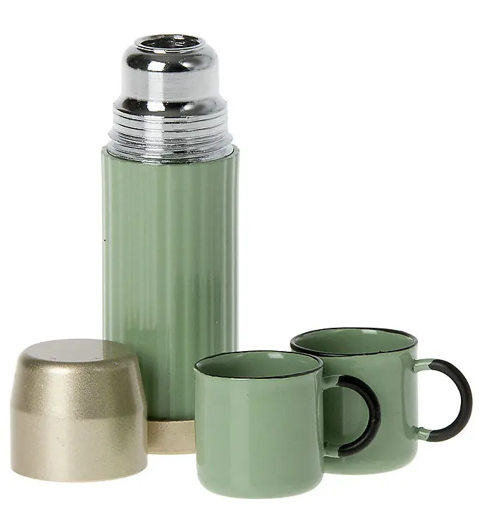 Beperkte Voorraad Maileg Thermos & Bekers - Mint