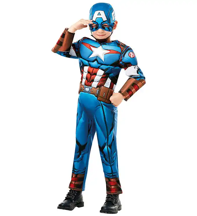 Rubies Kostuum - Marvel Captain America Beperkte Voorraad