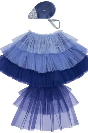 Speciale Aanbieding Meri Meri Kostuum - Blue Bird Cape Dress Up