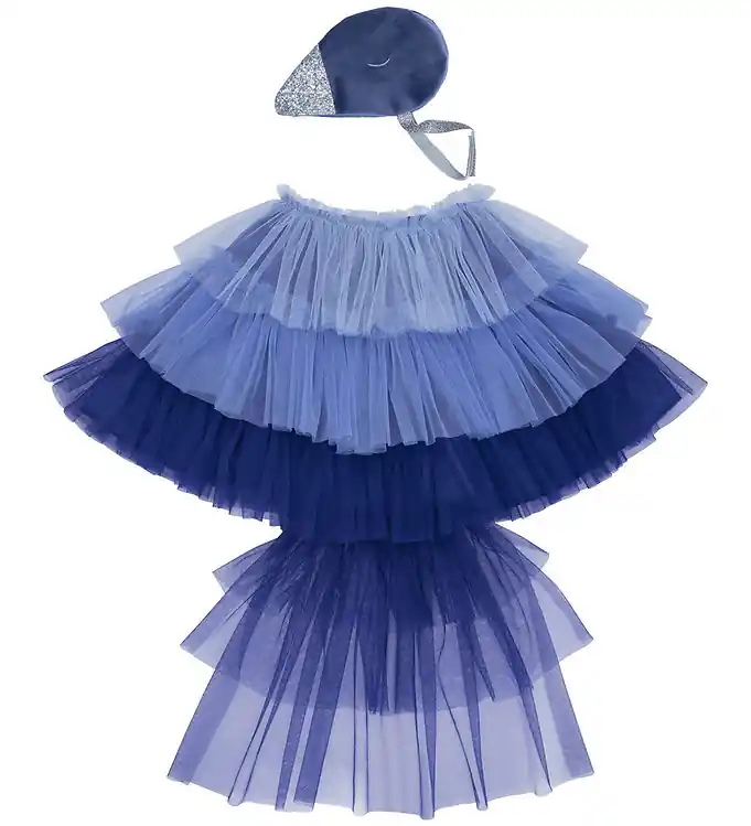 Speciale Aanbieding Meri Meri Kostuum - Blue Bird Cape Dress Up