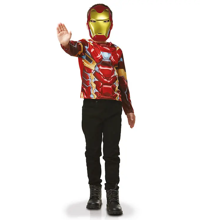 Rechtstreeks Van De Fabrikant Rubies Kostuum - Iron Man Top/Misschien