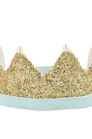 Laatste Kans Meri Meri Kostuum - Gold & Pearl Crown