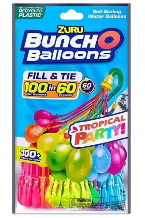 Gereduceerde Prijs Bunch O Balloons Waterspeelgoed - 100+ waterballonnen - Tropical