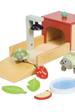 Beperkt Aanbod Tender Leaf Houten Speelgoed - Huisdier Set tot Poppenhuis - Sch