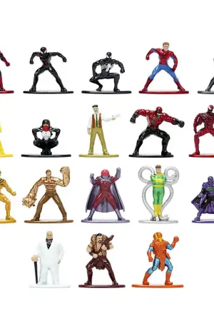 Jada Speelfiguren - Marvel Multi Pakket Nano Figuren - 16 Onderd Gereduceerde Prijs