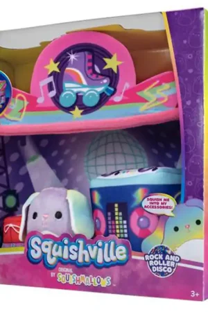 Squishville Poppenhuis - Rock Eend Roller Disco Goedkoop