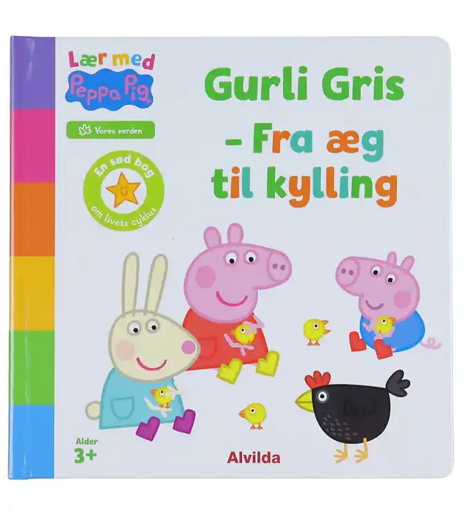Superprijs Alvilda Boek - Peppa Pig - Van ei tot kip - Deens